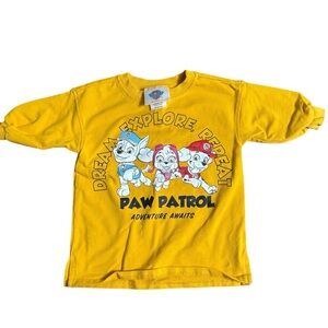 Nickelodeon Paw Patrol Long Sleeve T-Shirt Adventure Awaits Toddler 12M Gold